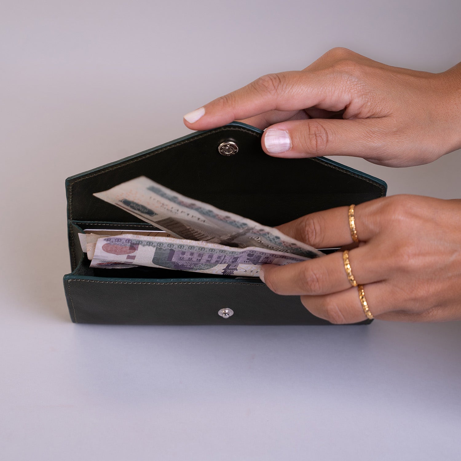 Green Snap Wallet