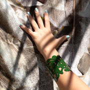 Fauna Cuff, Emerald
