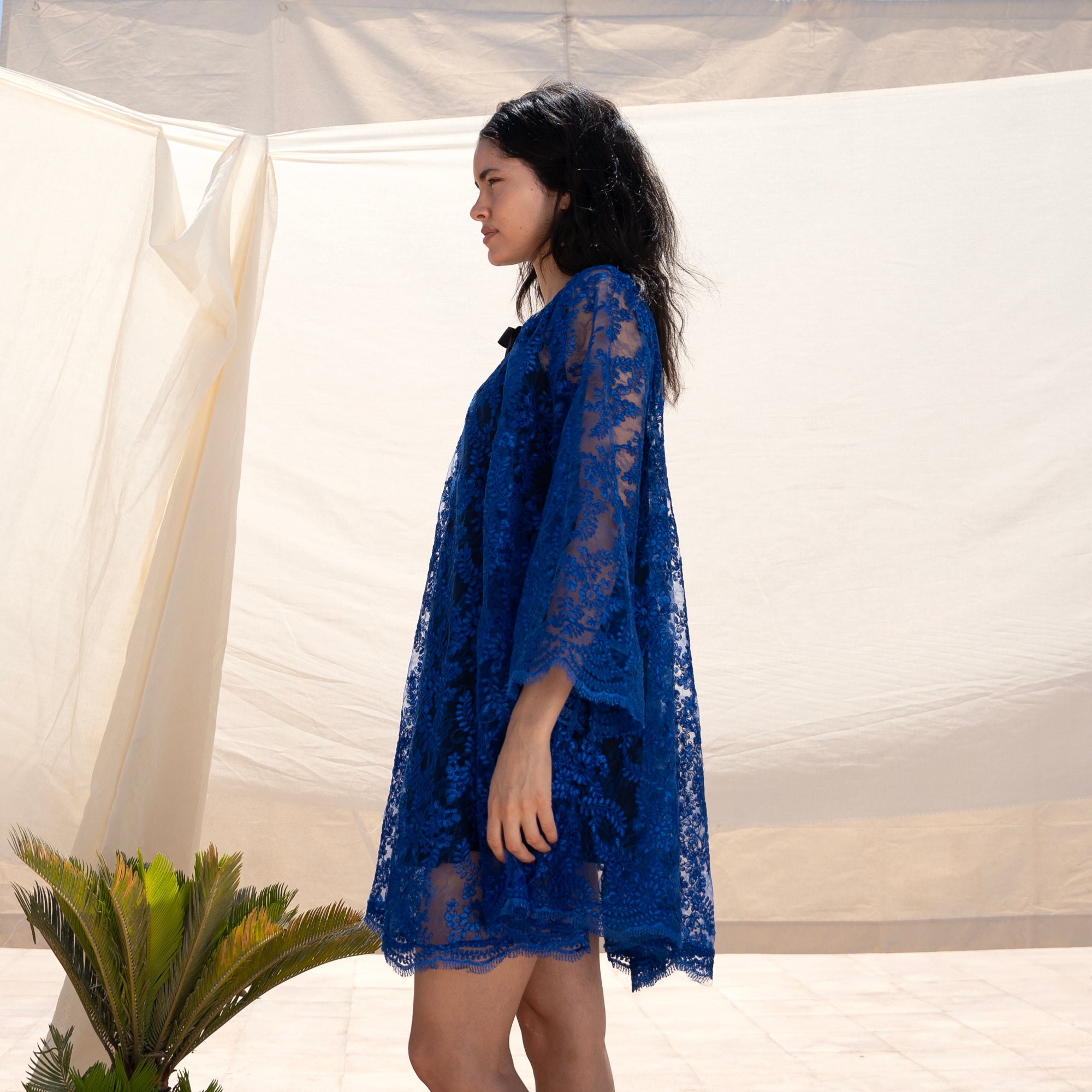 Erina Dress, Royal Blue - LABOGA