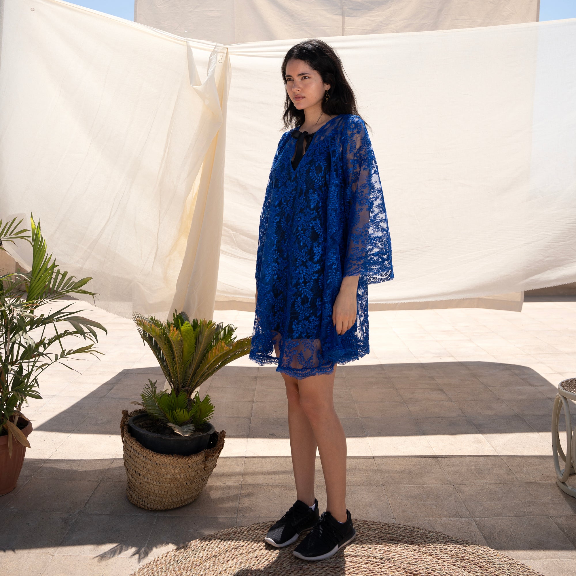 Erina Dress, Royal Blue - LABOGA