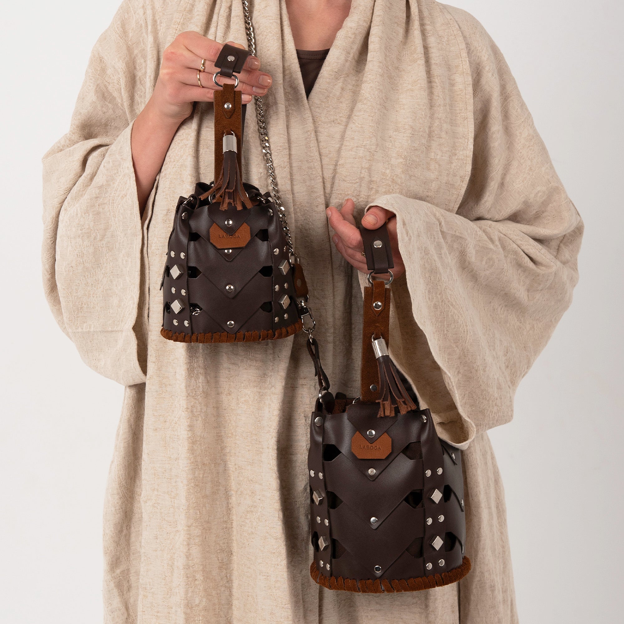 Vertebrae Mini, Brown