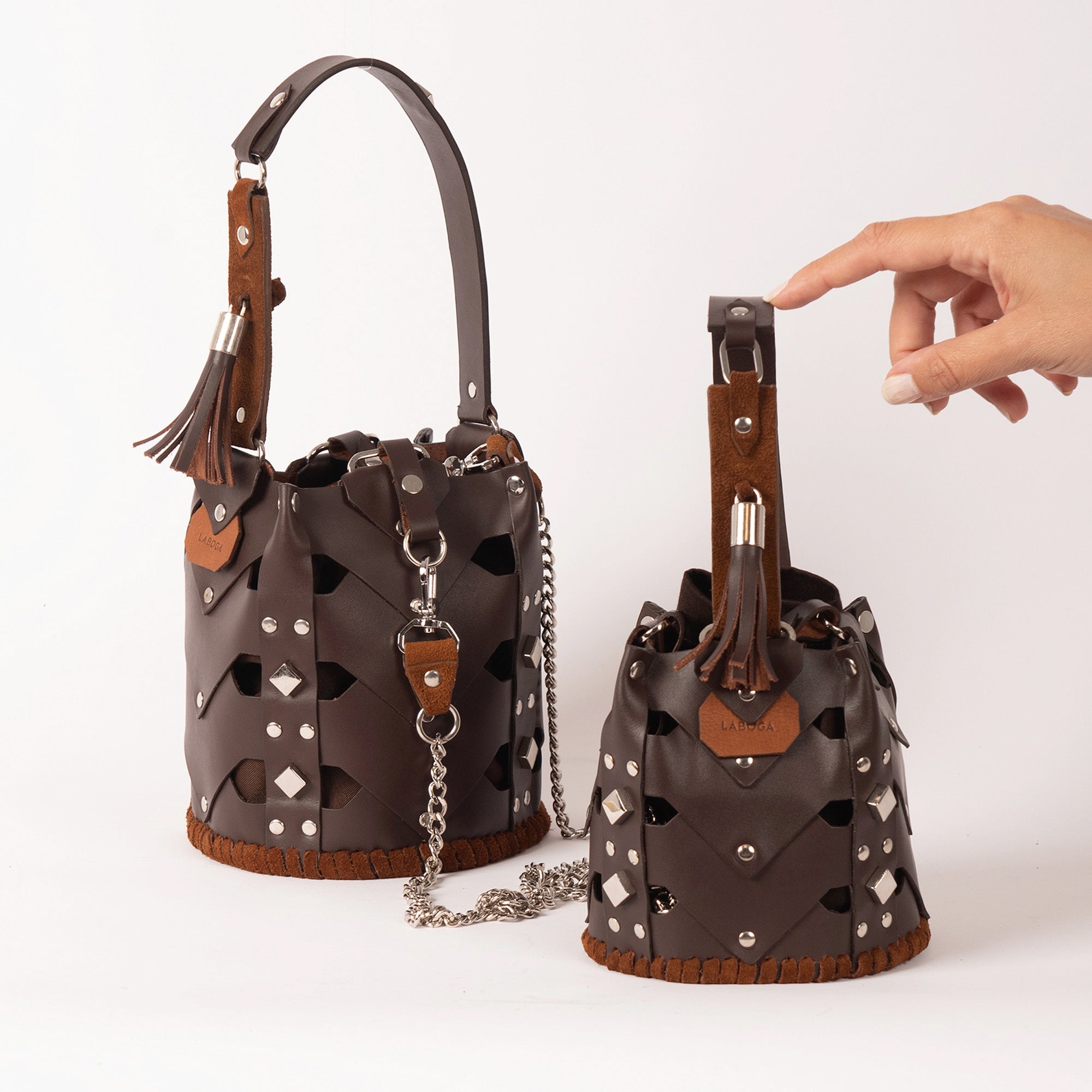 Vertebrae Mini, Brown