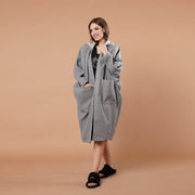 Wool Coat, Gray